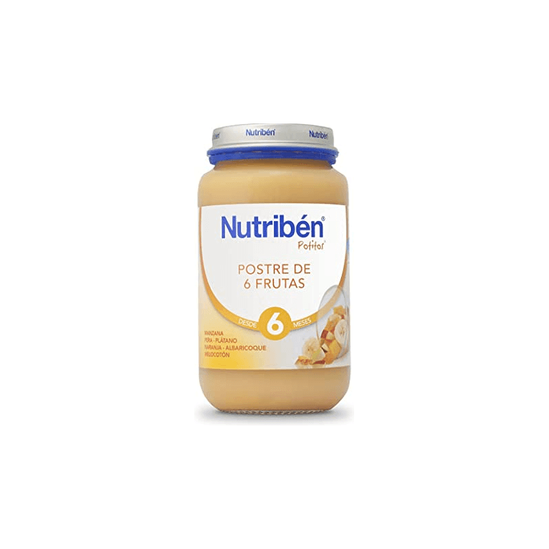 Nutriben Potito Postre de 6 Frutas