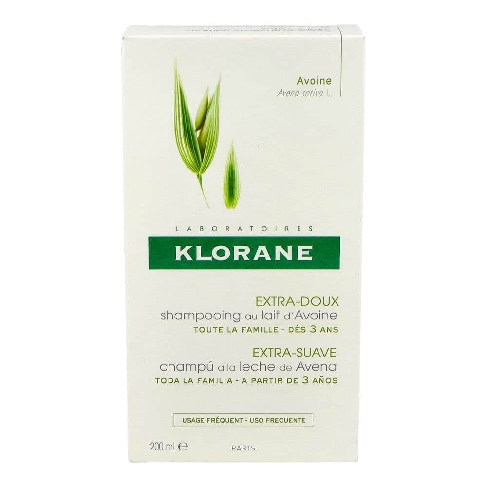 Klorane Champú a la Leche de Avena 200ml