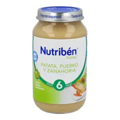 Nutriben Potito Crema de Patata Puerro y Zanahoria 250g