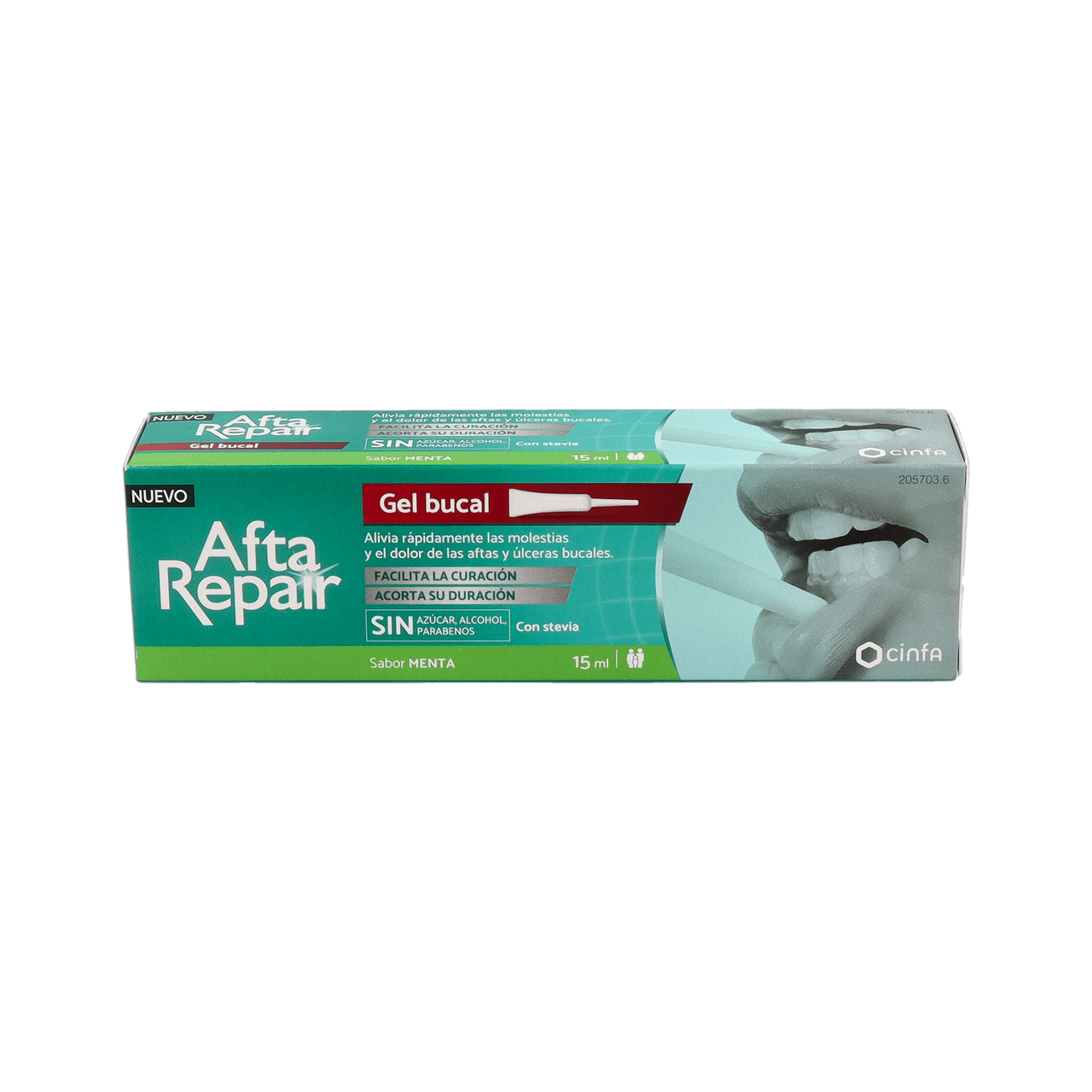 Cinfa Afta Repair Gel Menta 15ml