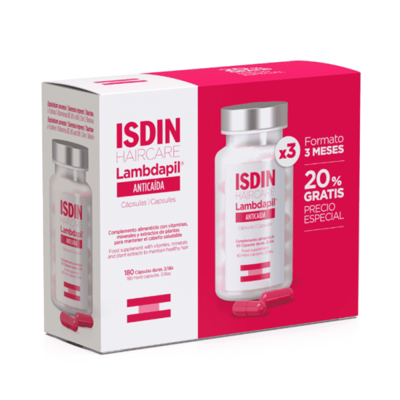 Isdin Lambdapil Anticaída 180 Cápsulas