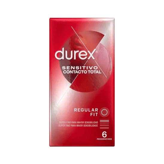 Durex Sensitivo Contacto Total 6 unidades