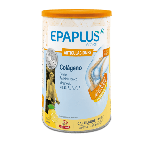 Epaplus Colageno + Hialuronico +Magnesio sabor limón | Articulaciones 30días