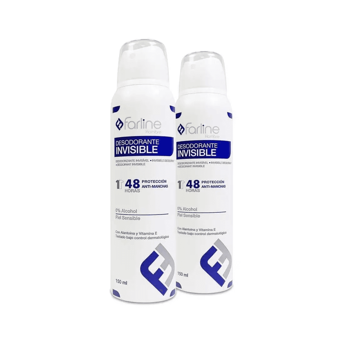 Farline Hombre Desodorante en Spray Pack 2x150ml