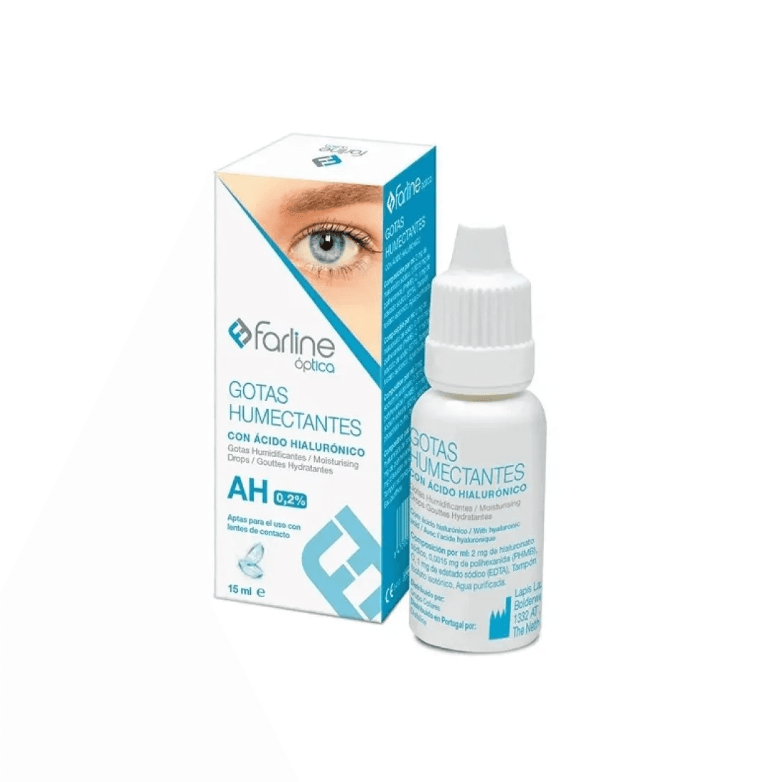 Farline Óptica Gotas Humectantes AH 0.3% 10ml
